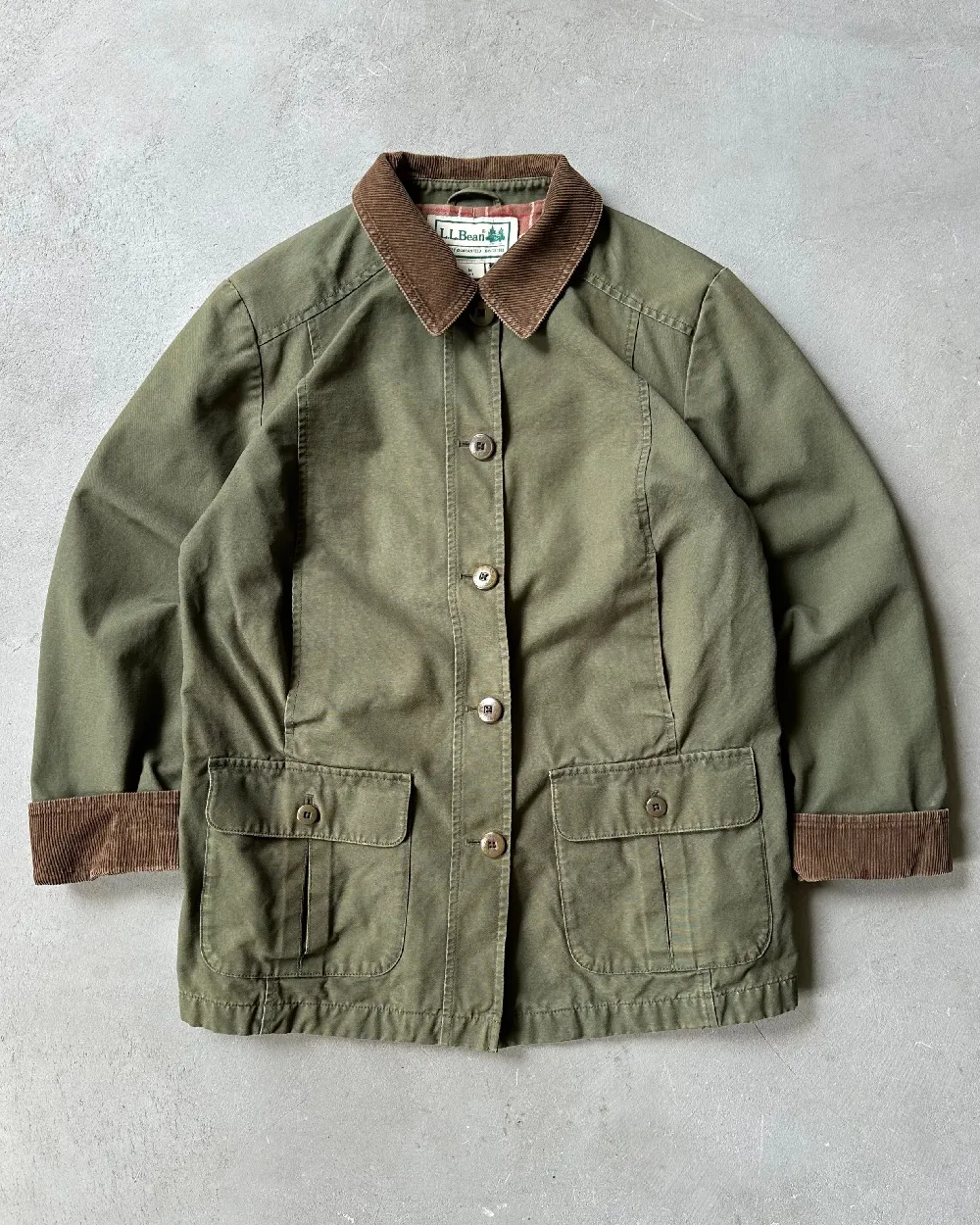 2000s - Green L.L.Bean Barn Coat - (W)M