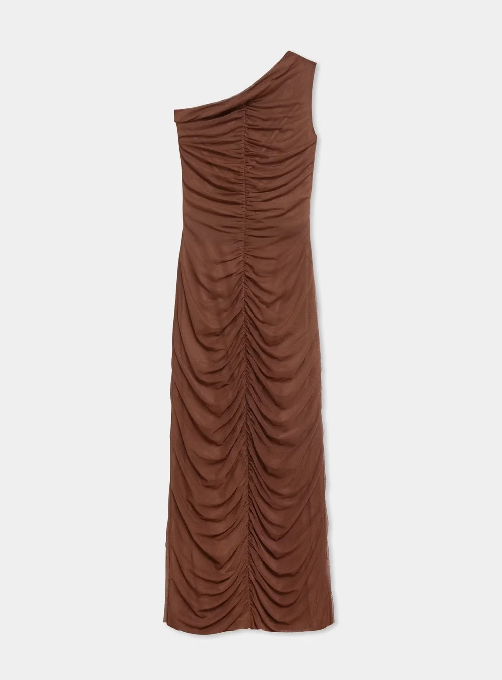 ARLES BROWN MIDI DRESS - 5