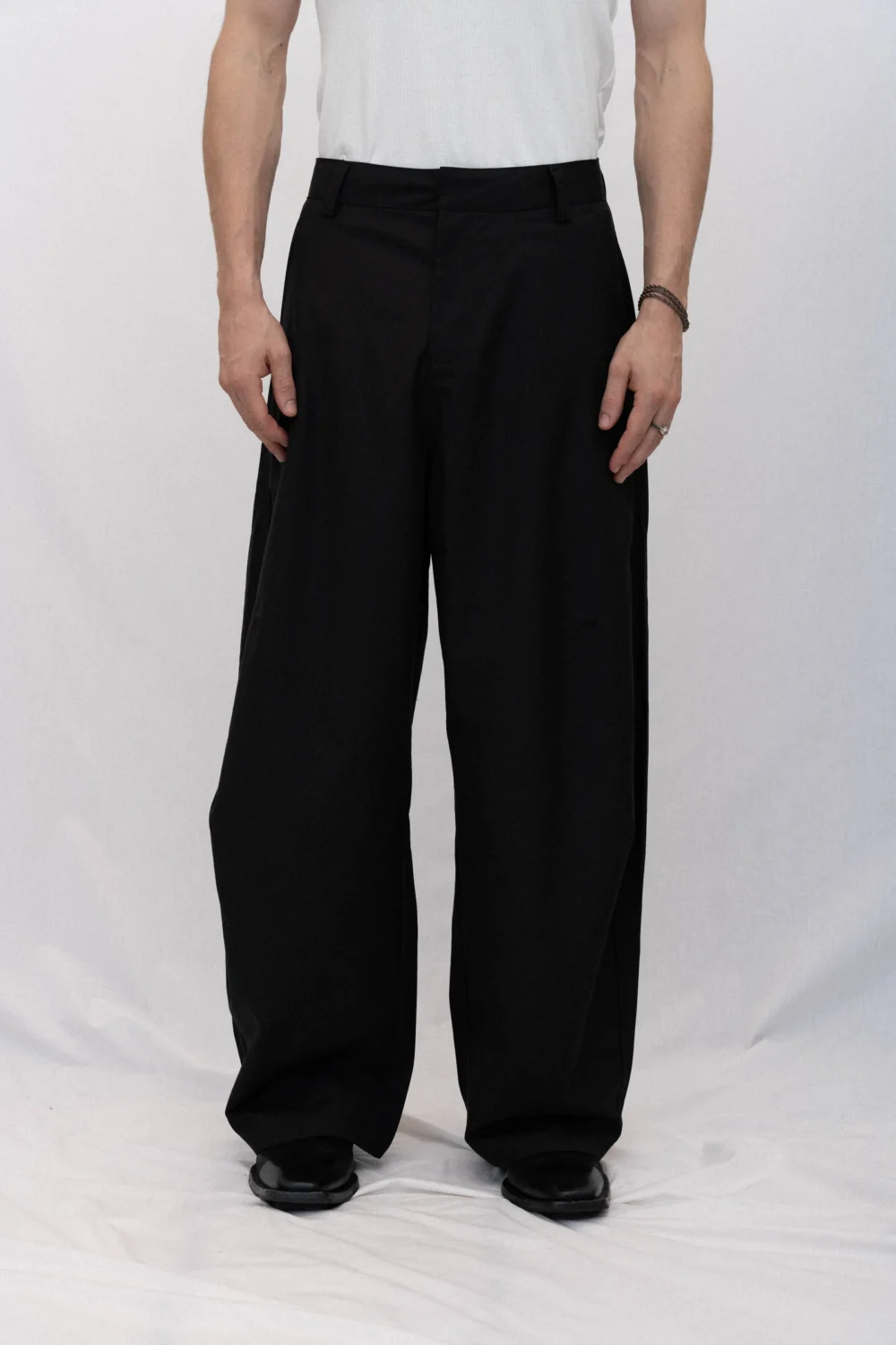 FINAL SALE | PIN PLEAT TROUSER