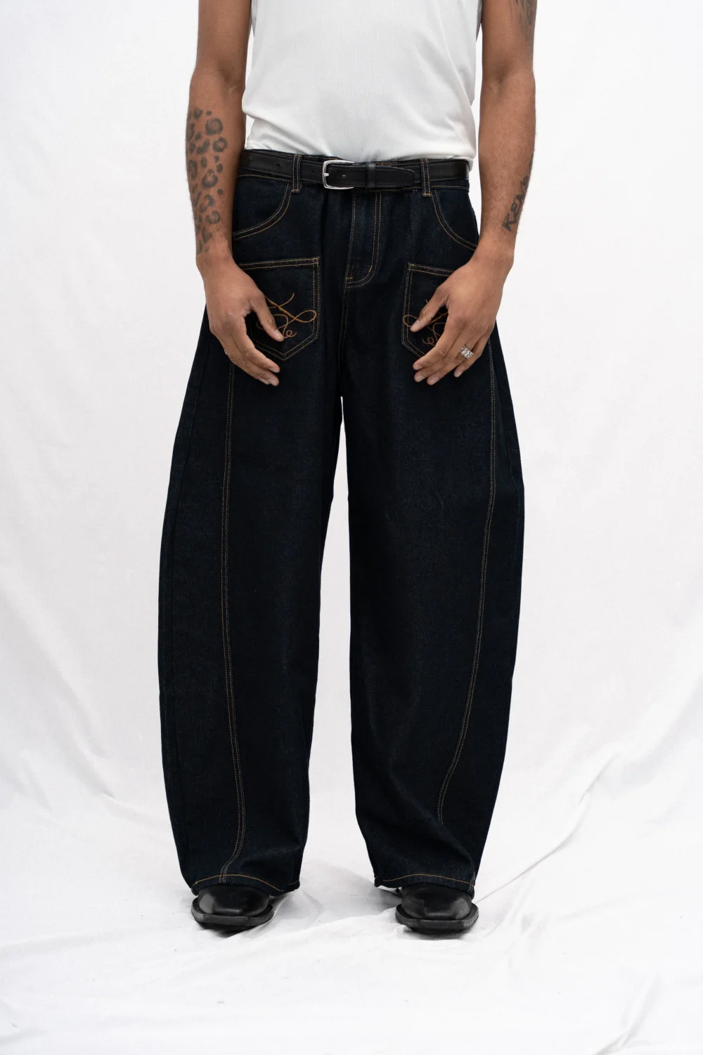 FINAL SALE | CALLIGRAFIA DENIM JEANS