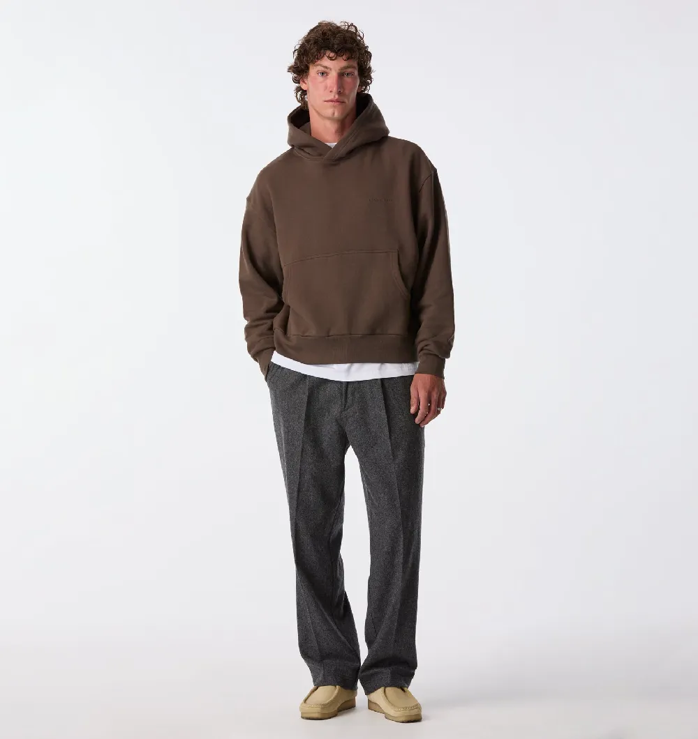 Winston Pant - Charcoal Wool - 4