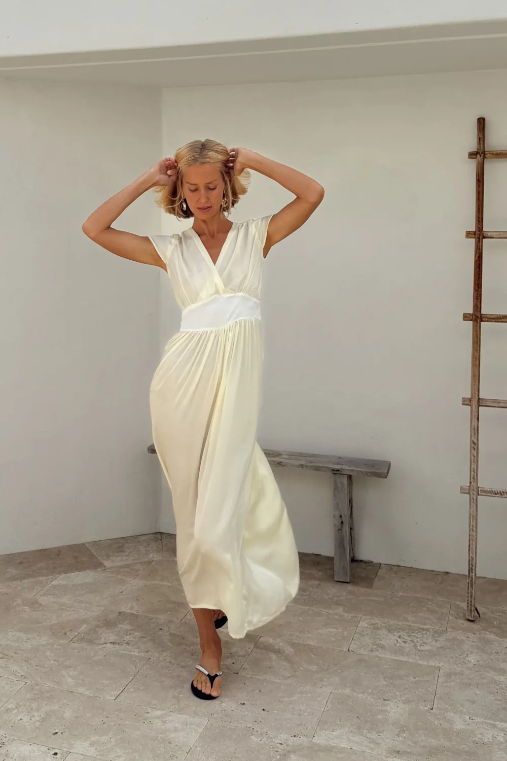 Cecilia Gown in Butter
