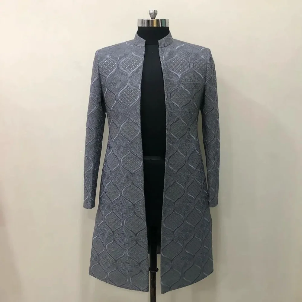 Lettest And Trendding Design Sherwani With Pent - Faisal Outfits