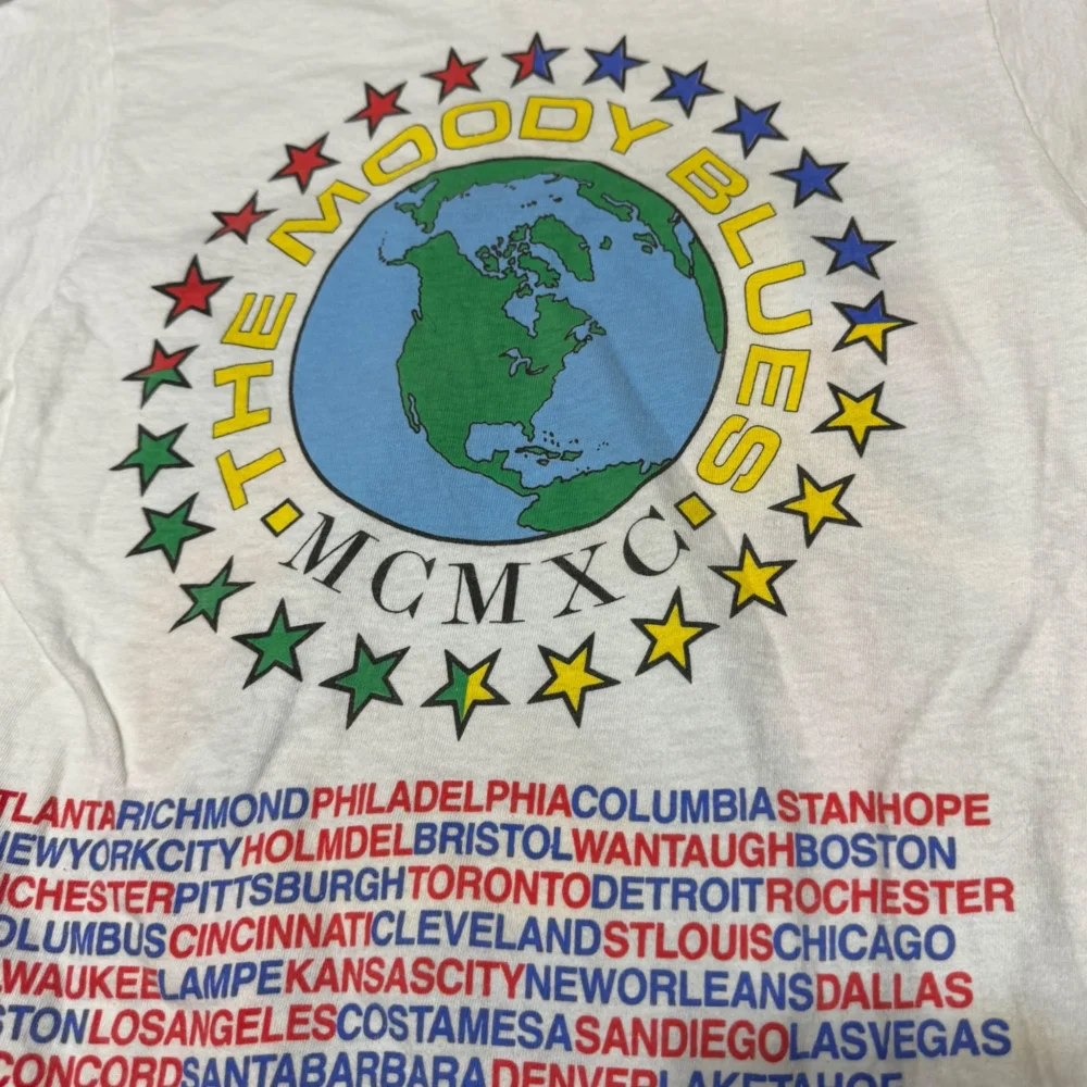 Vintage 1982 moody blues shirt - 3