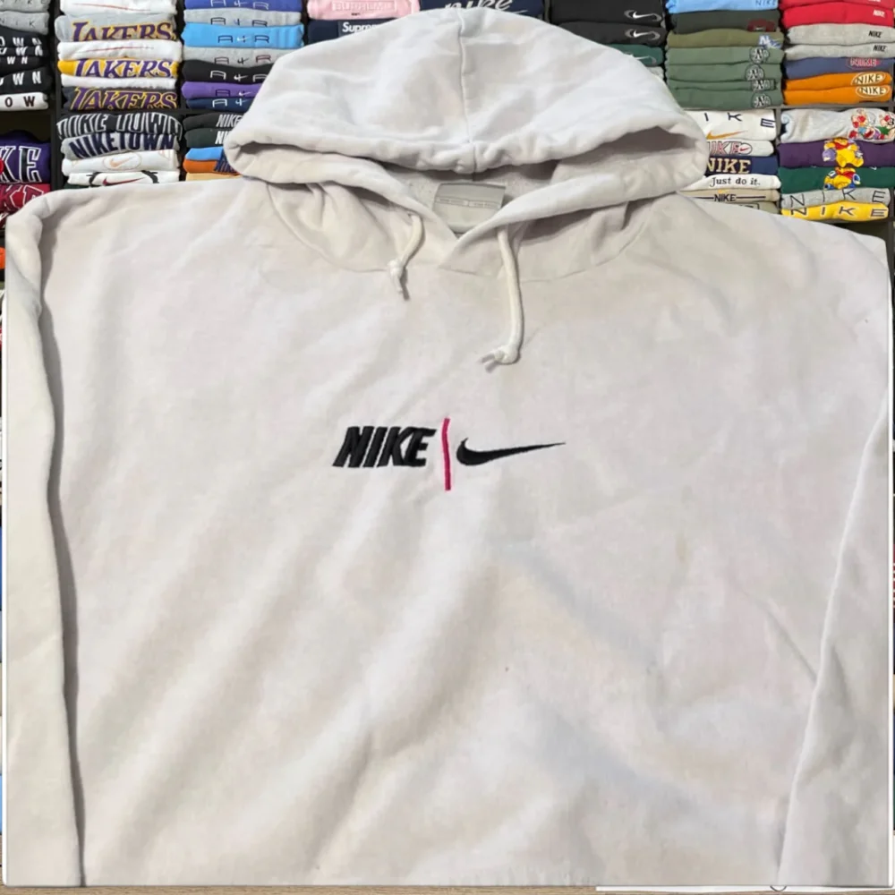 Vtg 2001 Nike center swoosh hoodie - 2