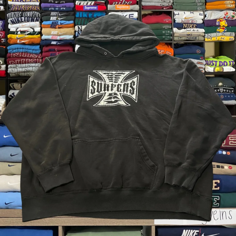 West coast chopper style surfer hoodie