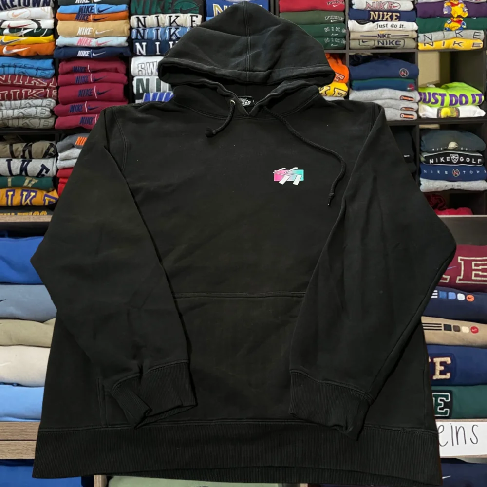 Y2K stussy black hoodie