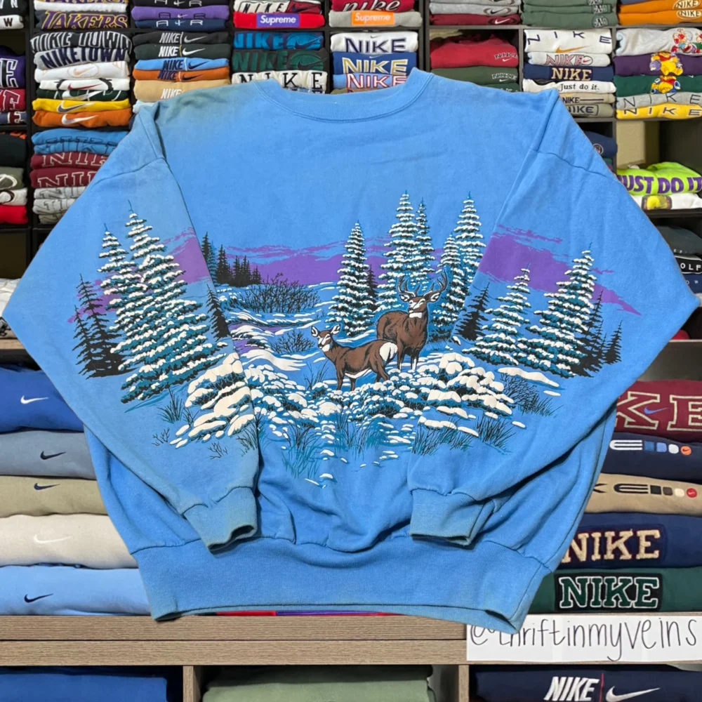 90s nature deer winter