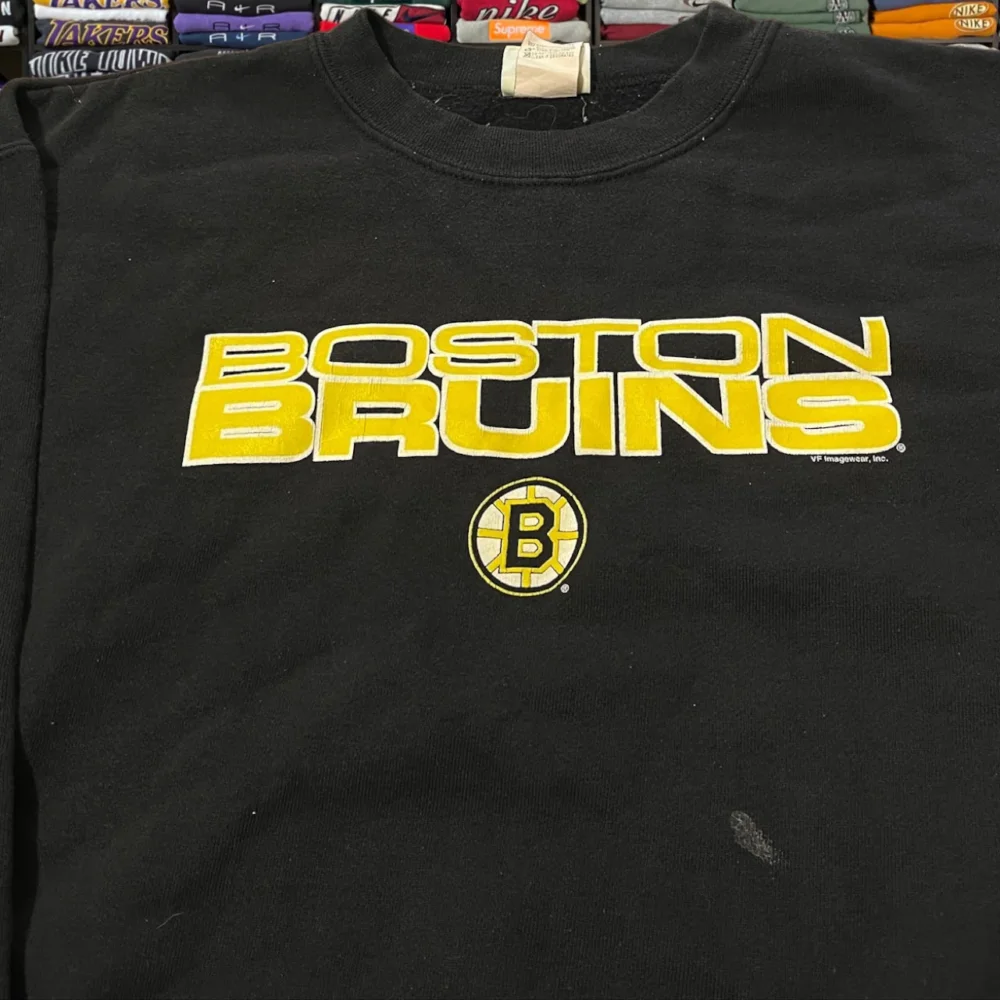 90s Boston bruins nhl hockey sweater - 2