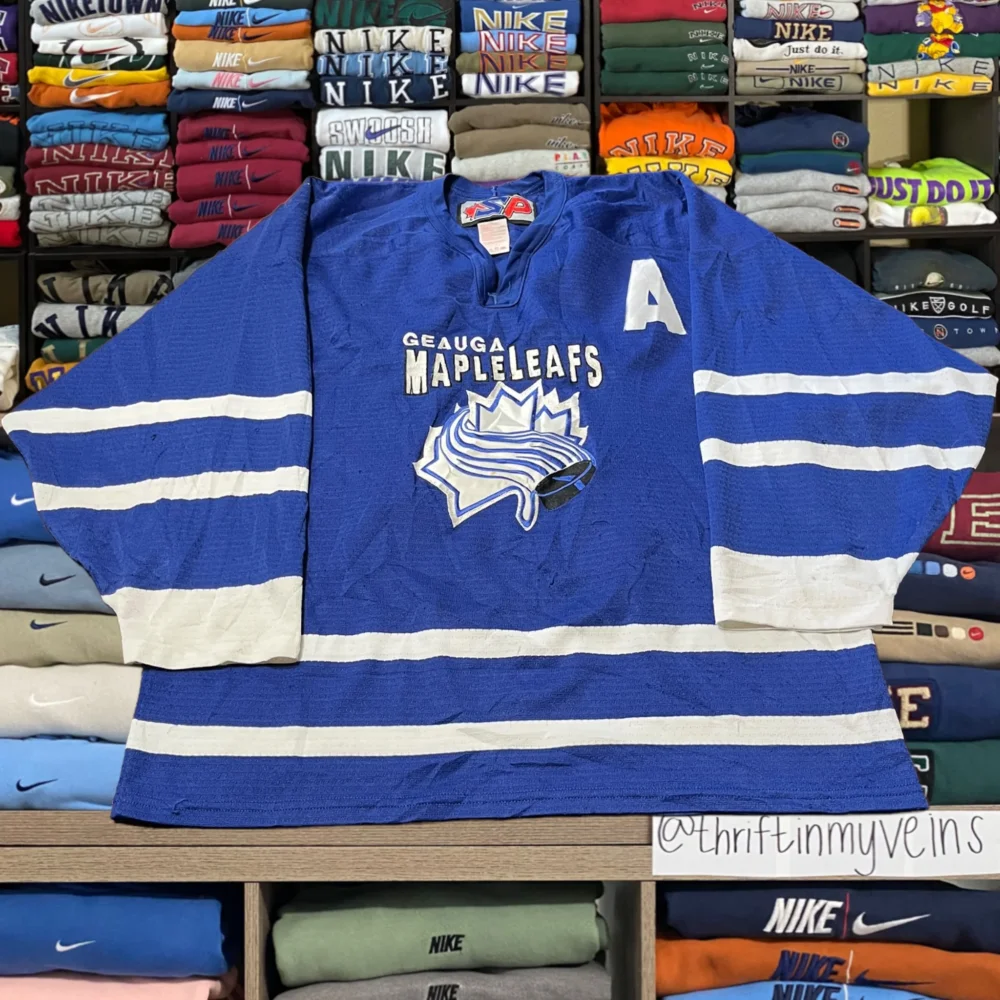 90s geauga maple leafs hockey jersey