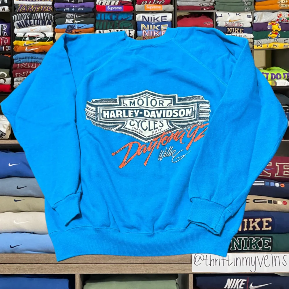 80s Harley Davidson biker (large)
