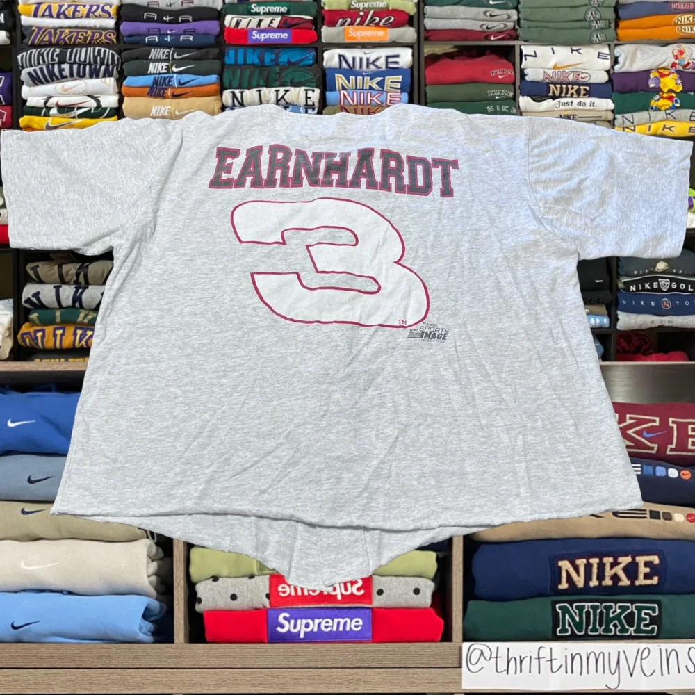 90s nascar button up baseball style shirt