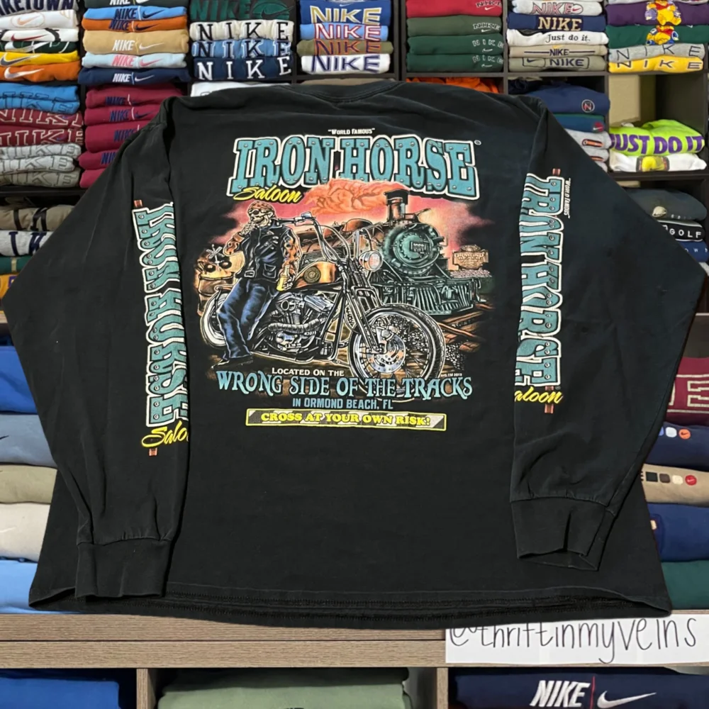 Y2K iron horse biker motorcycle