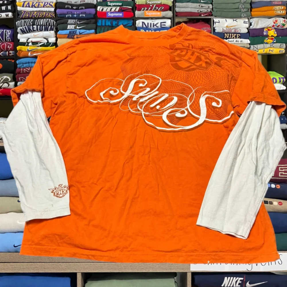 y2k phoenix suns nba basketball long sleeve (Xxlarge)