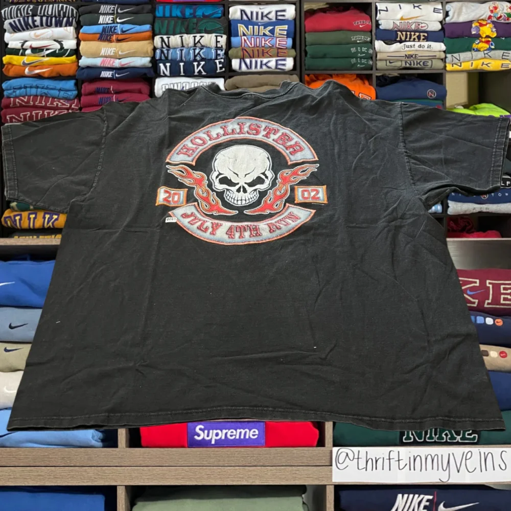 Vtg 2002 Harley style motorcycle shirt
