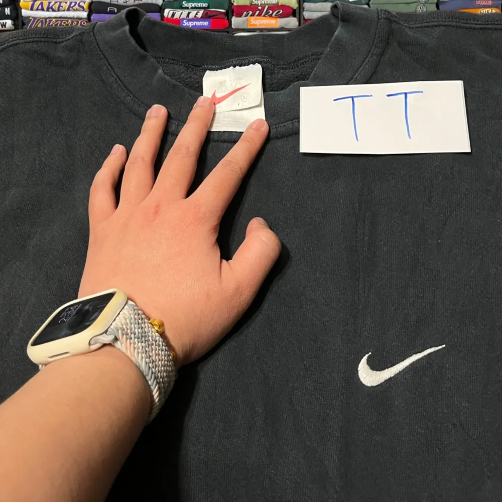 90s Nike black sweater - 2