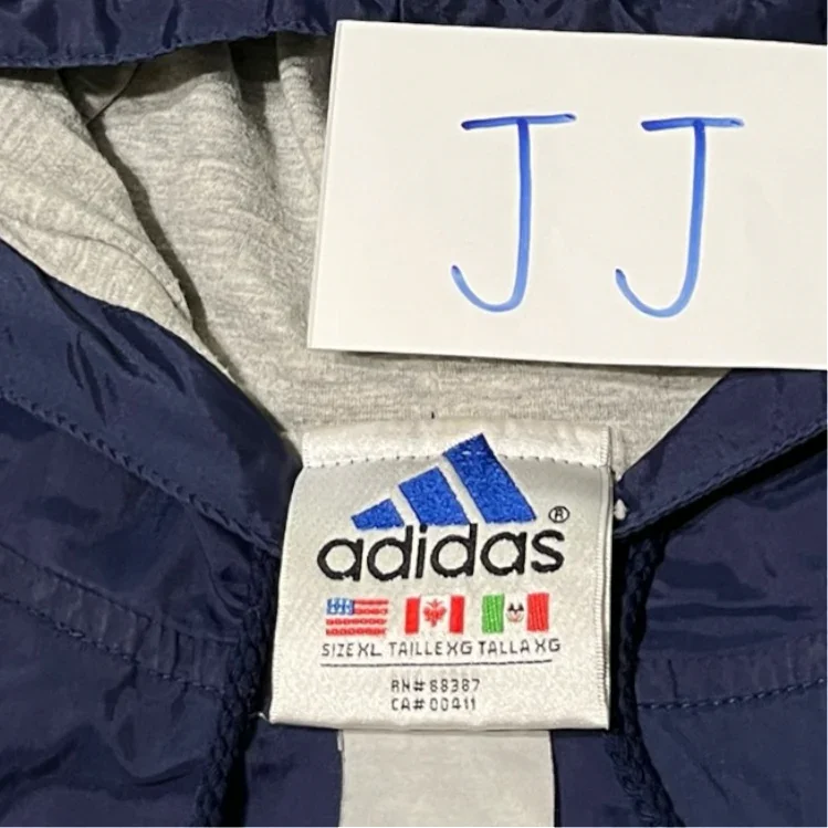 90s adidas hoodie - 4
