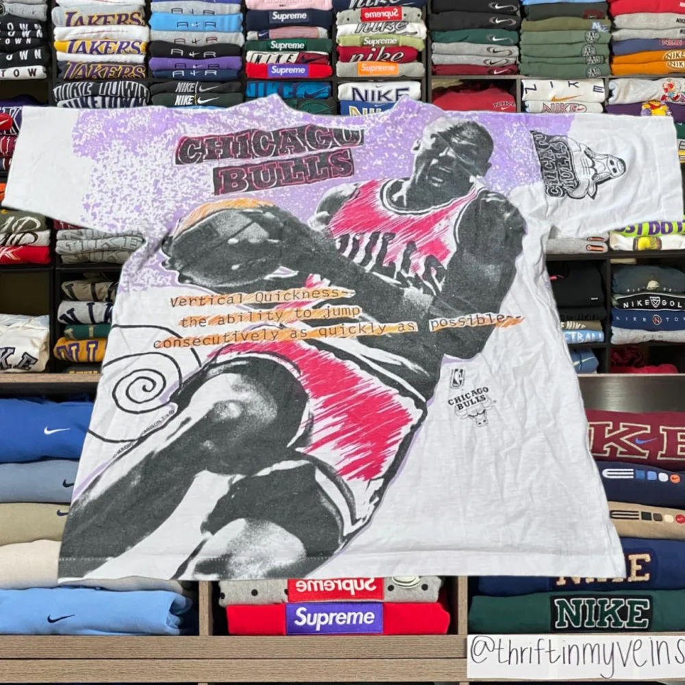 90s Michael Jordan all over print