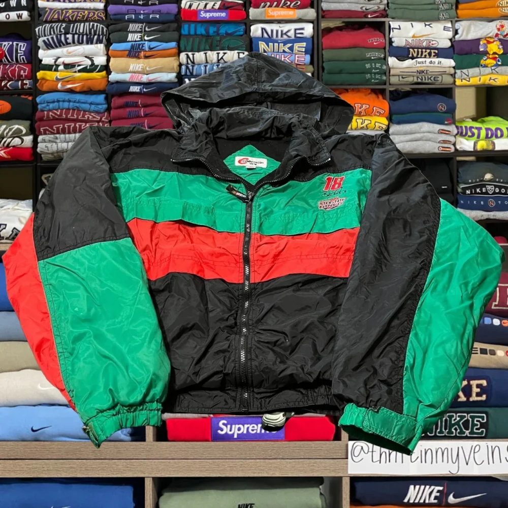 90s nascar jacket windbreaker