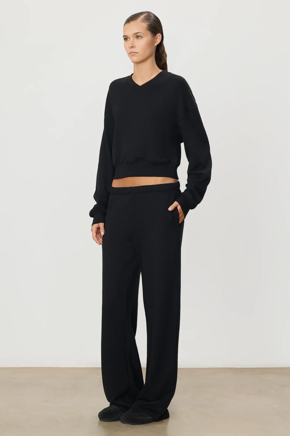 OVERSIZED WIDE LEG SWEATPANT - 4