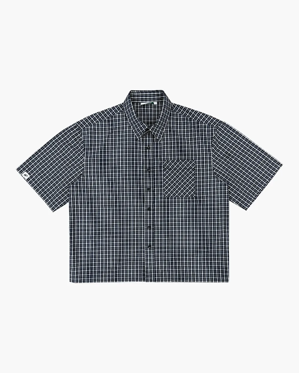 Plaid Shirt (Navy)