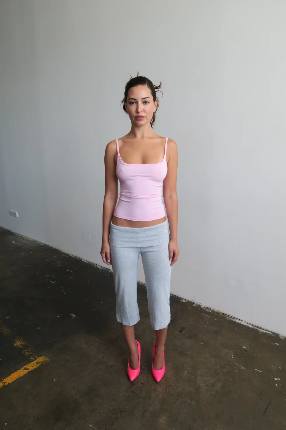 Bamboo Tank - Pink