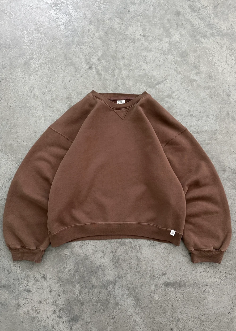 CREWNECK - COFFEE