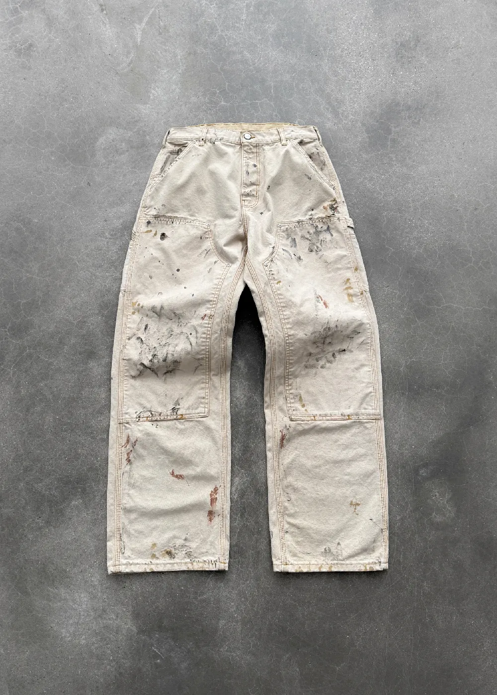 CANVAS DOUBLE KNEE - PAINTER PANTS