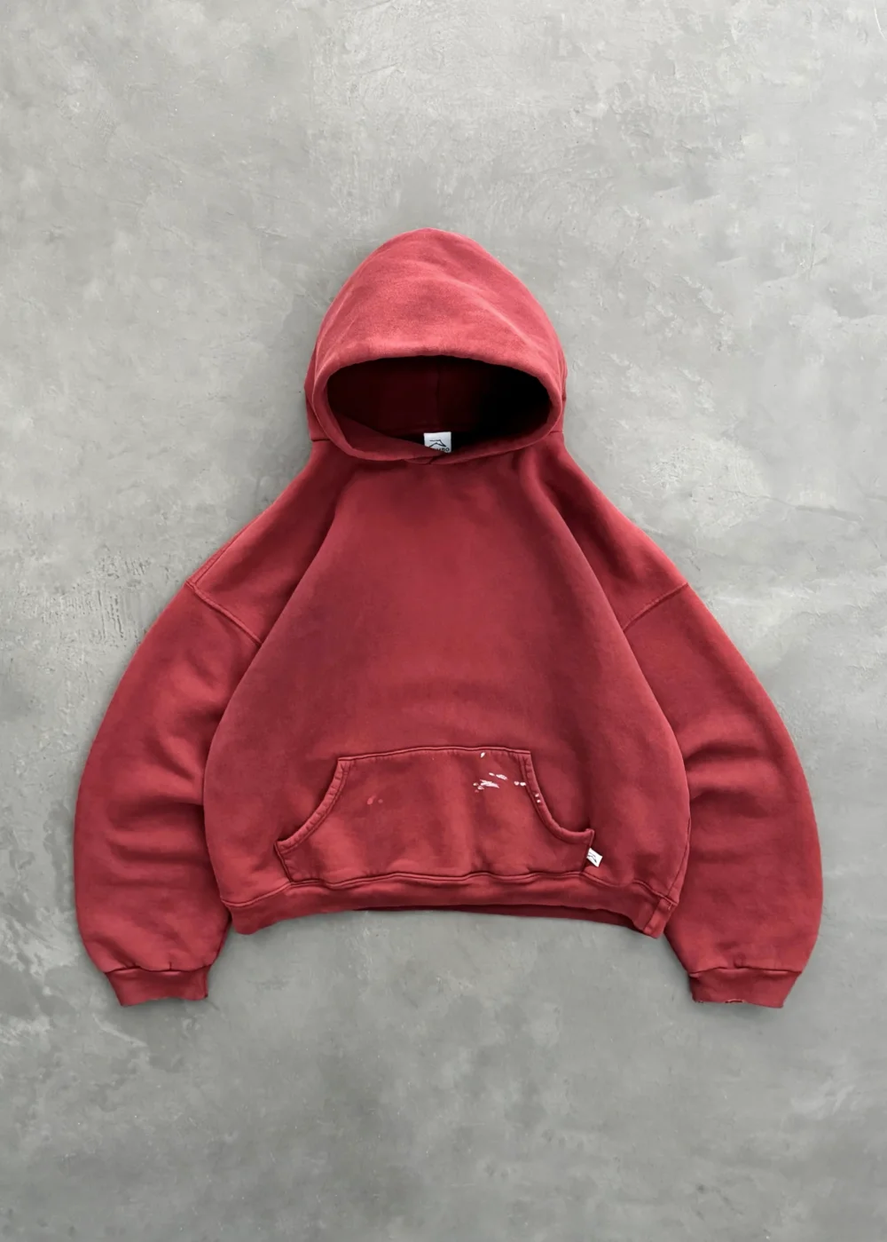 HOODIE - SUN FADED MAROON