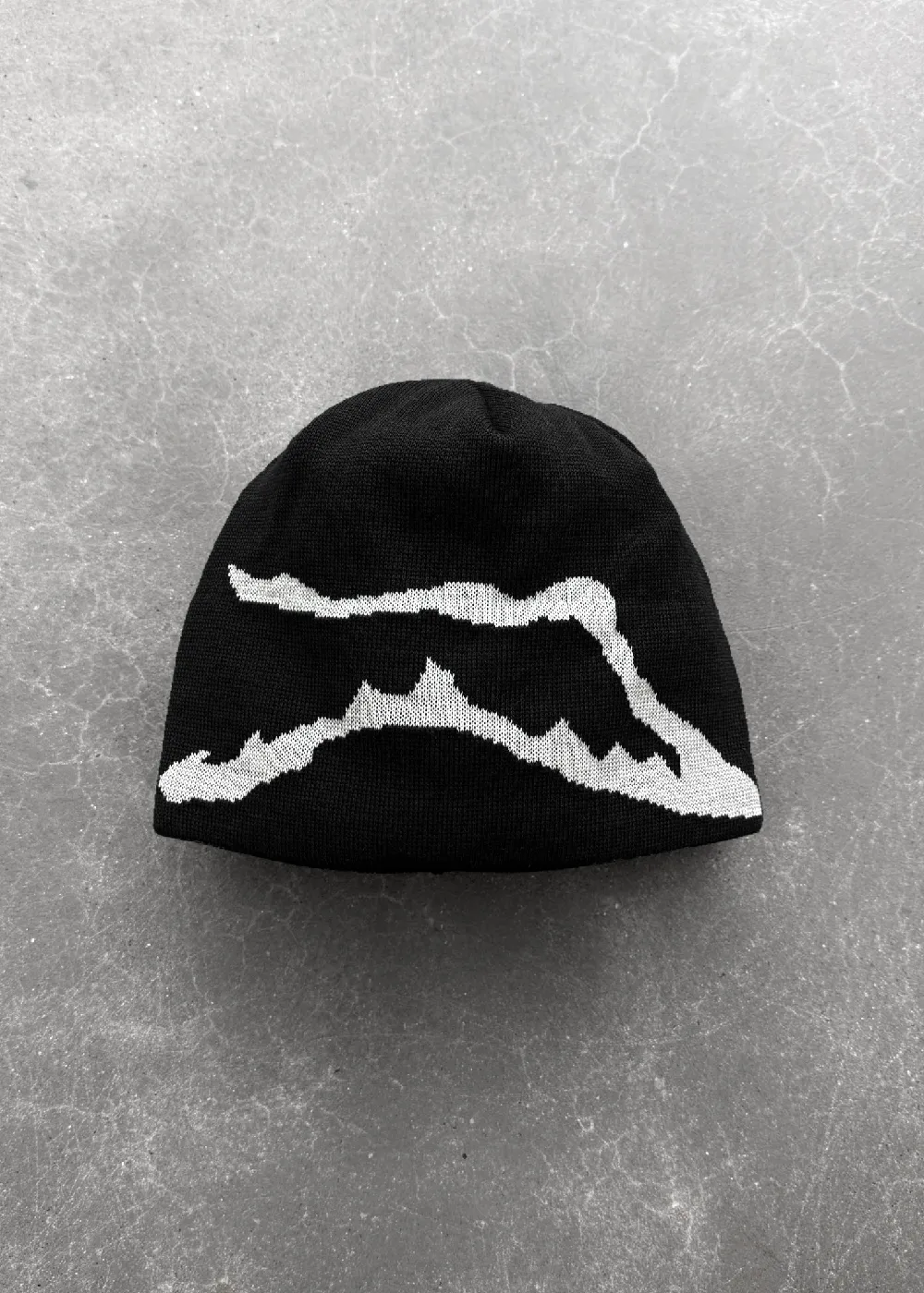 RANGE SKULL CAP - BLACK/WHITE