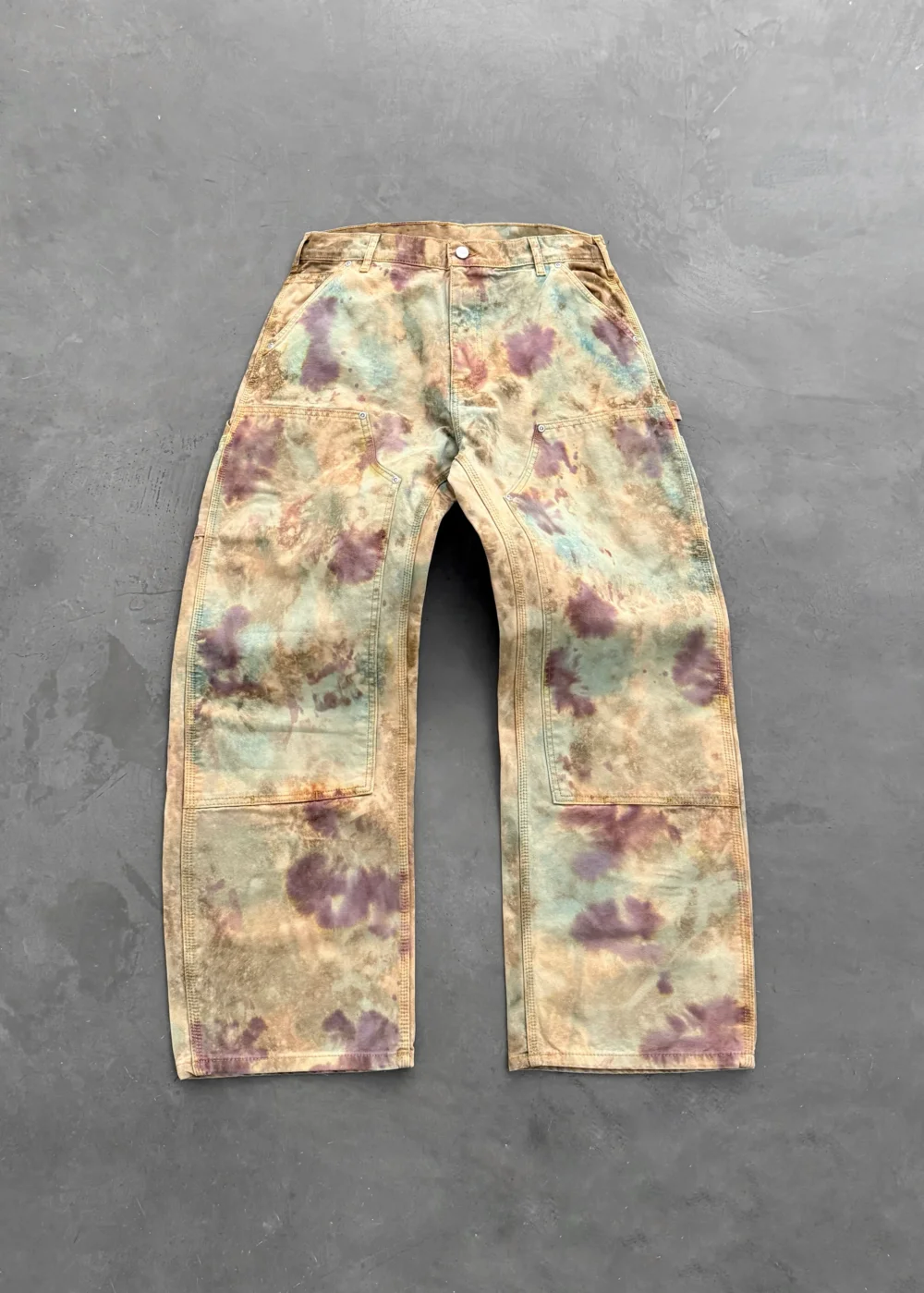 CANVAS DOUBLE KNEES - MULTI DYE