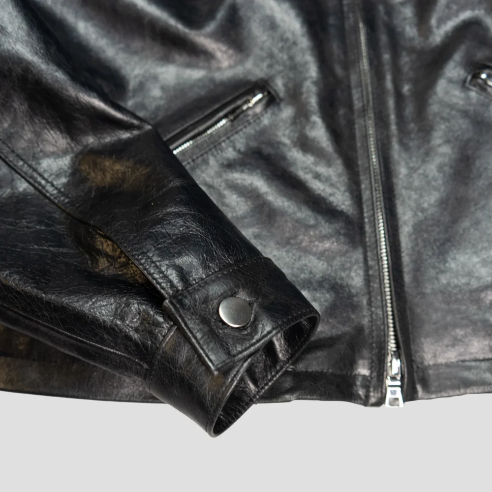 X LEATHER JACKET - 3