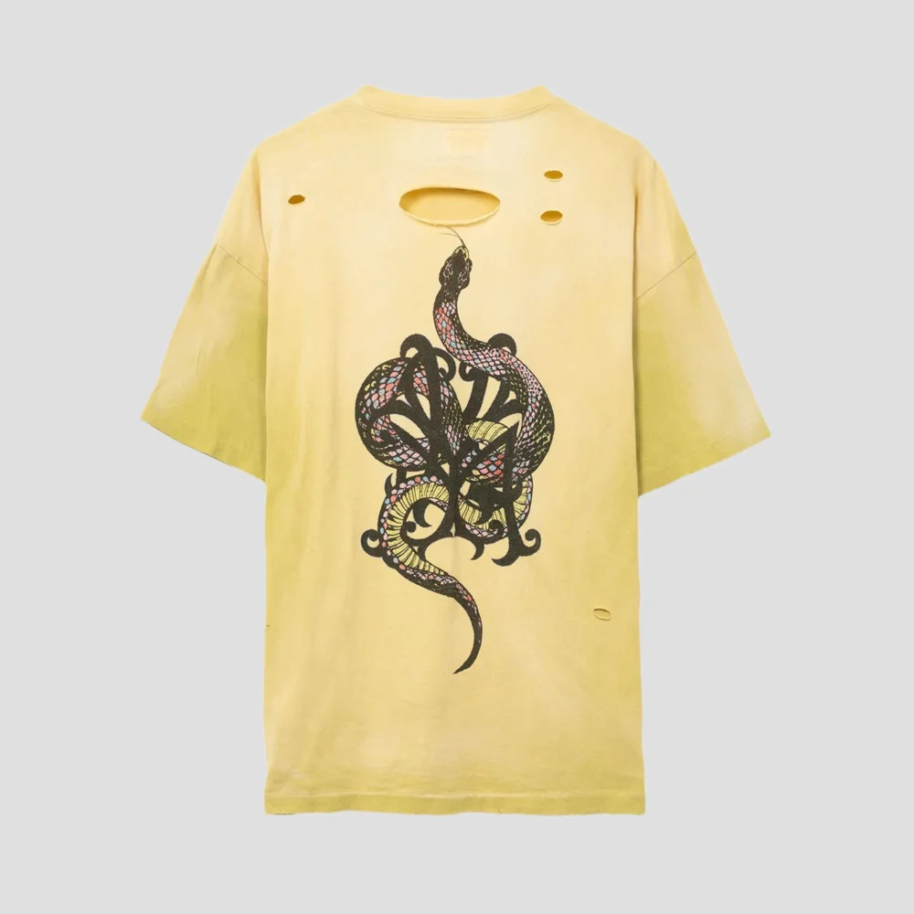 SNAKE DISTRESSED S/S T-SHIRTS
