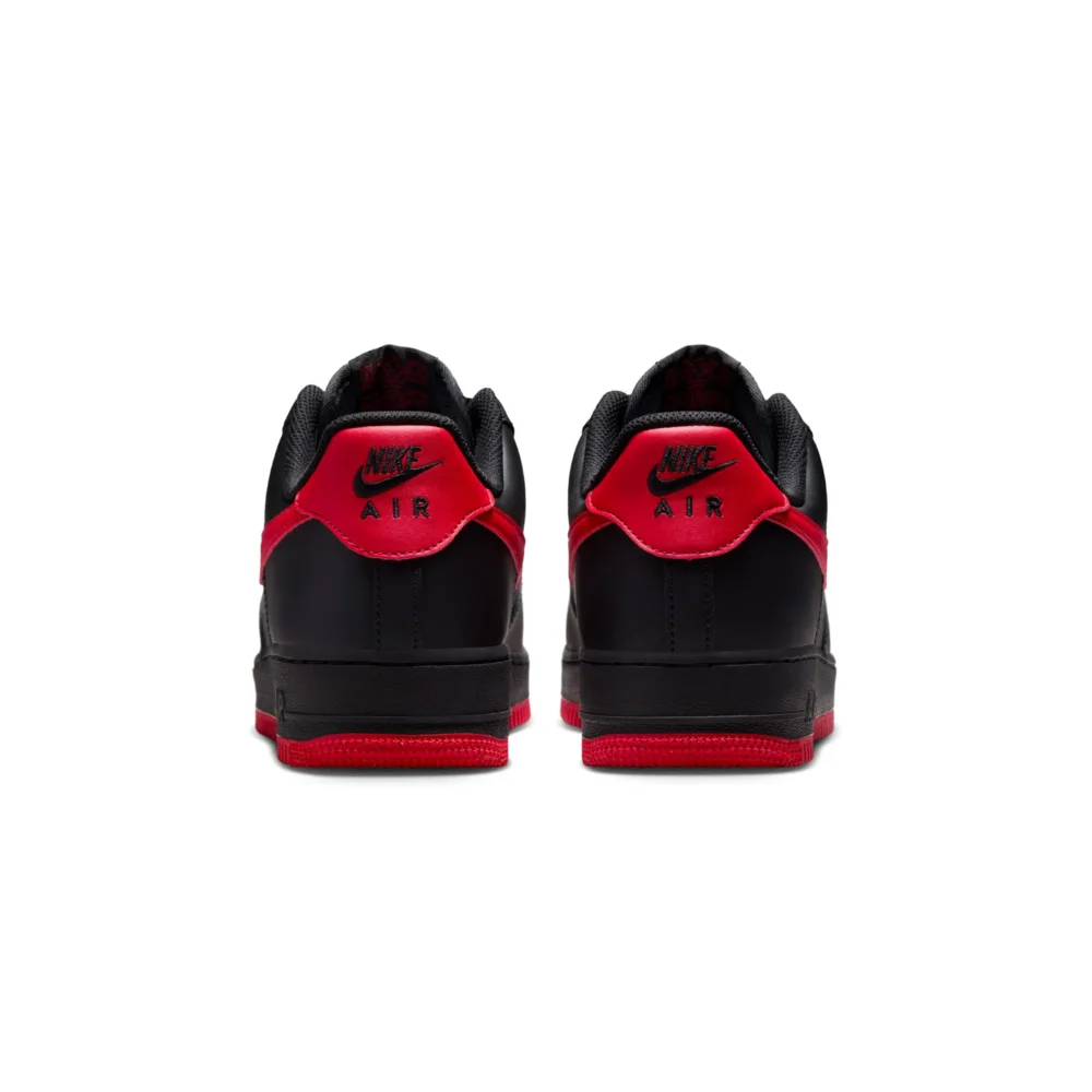 Nike Mens Air Force 1 Low "Bred" Shoes - 3