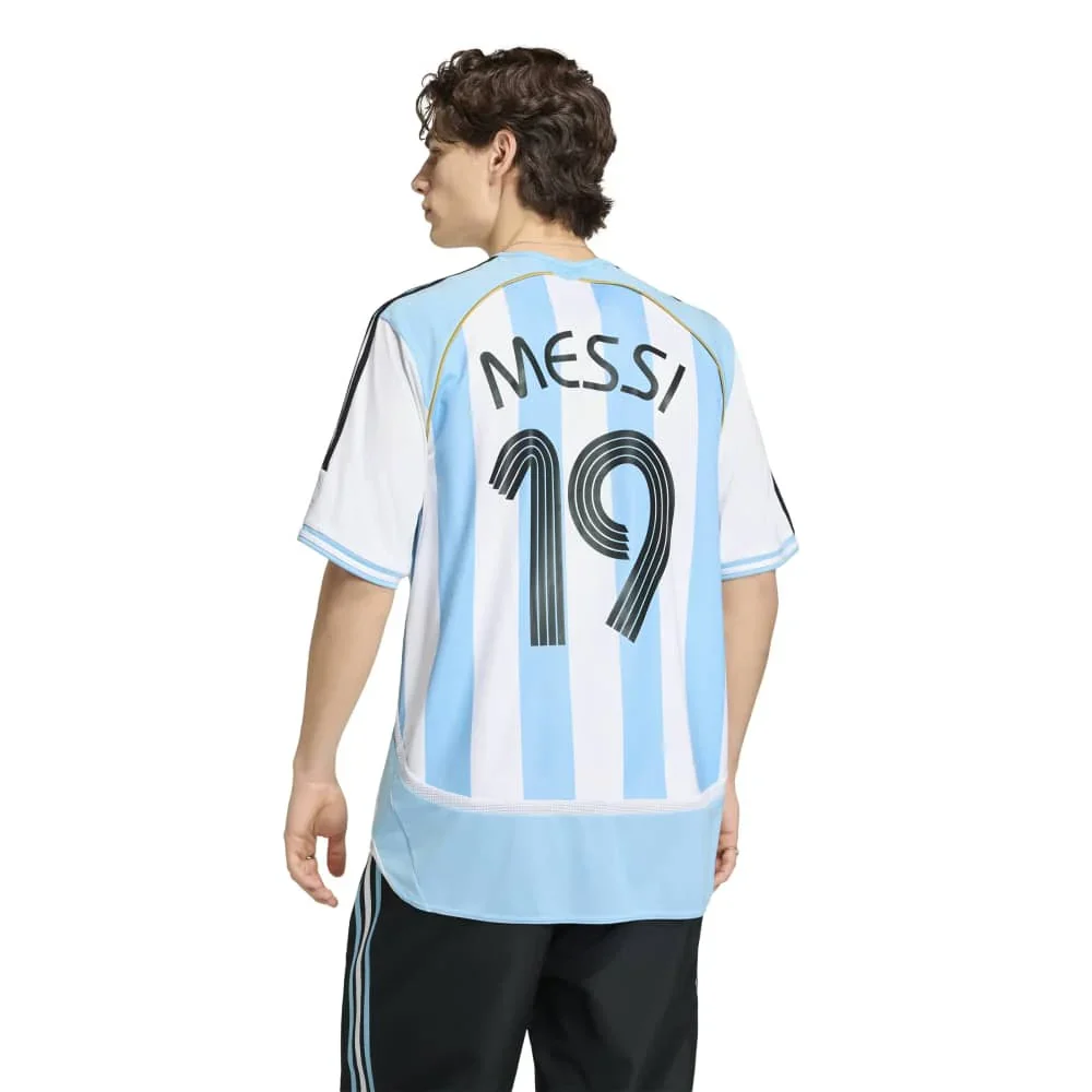 Adidas Mens Argentina Home 2006 Messi Jersey - 3