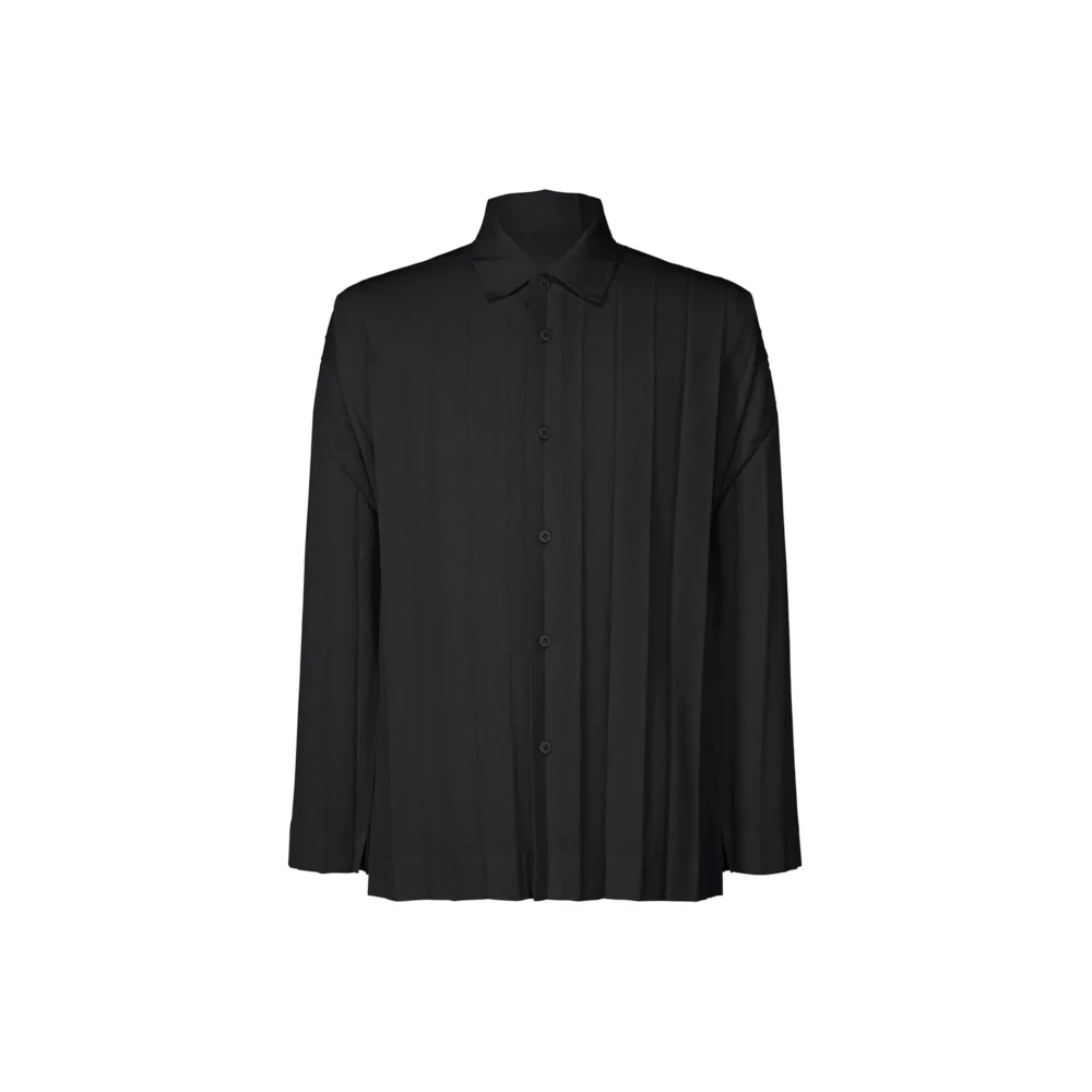 Homme Plissé Issey Miyake Mens Edge Ensemble Shirt