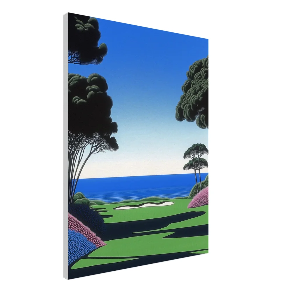 Bunker View Wall Canvas