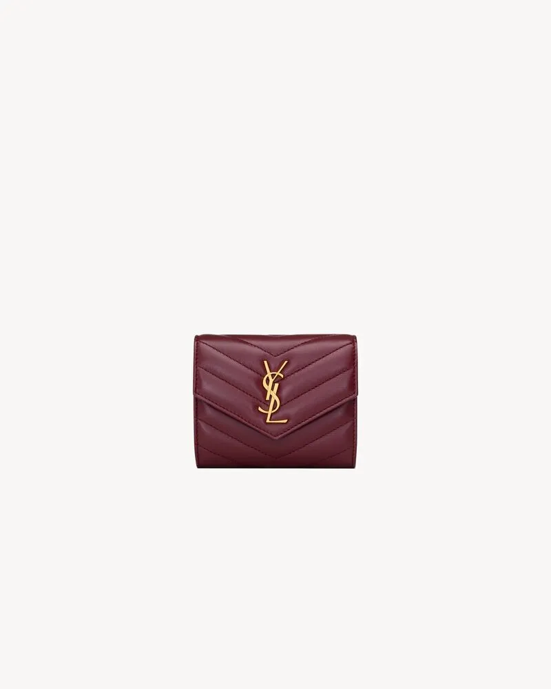 CASSANDRE multi-fold wallet in lambskin