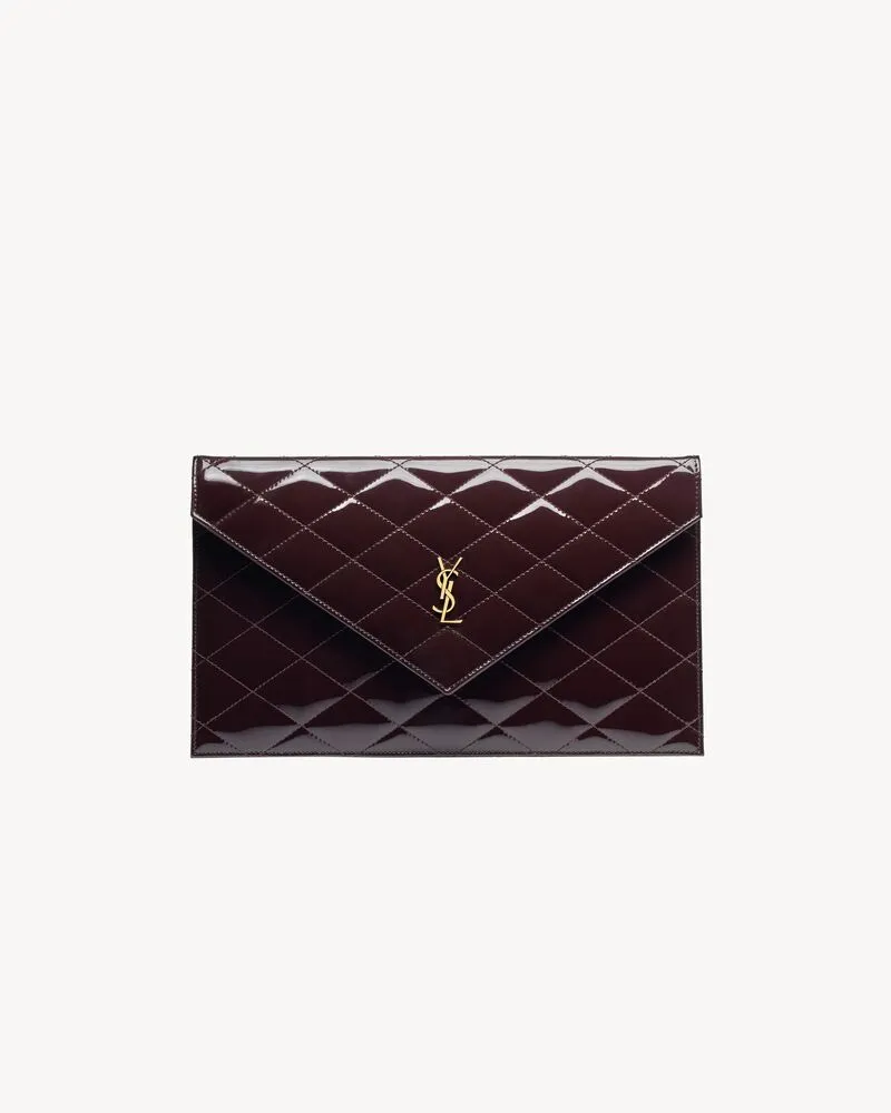 PARIS pouch in patent leather