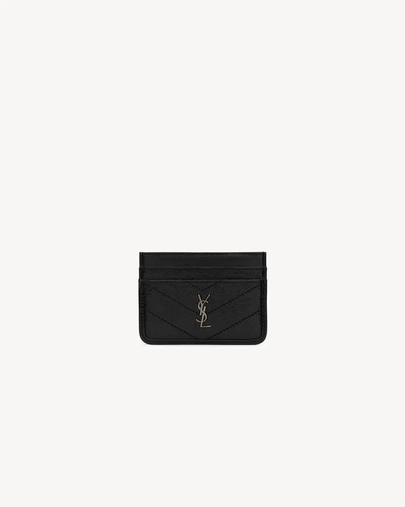 NIKI card case in vintage leather