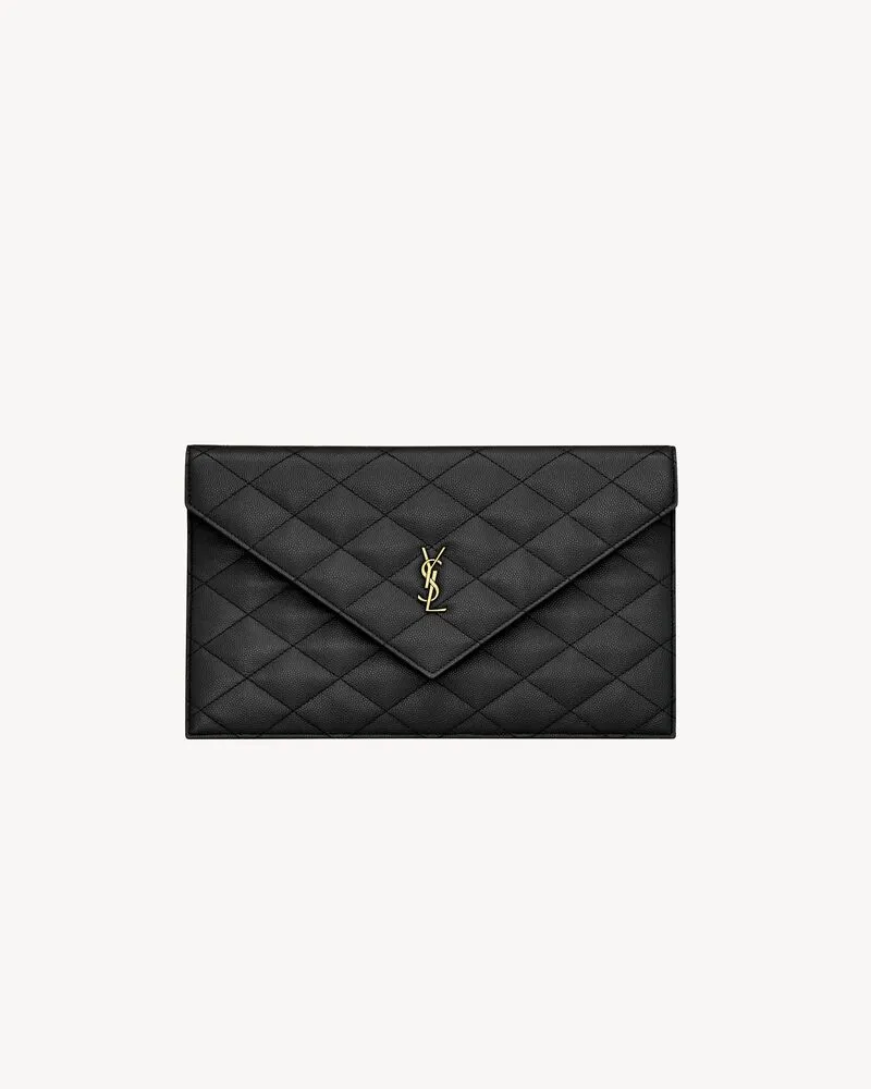 PARIS pouch in GRAIN DE POUDRE leather
