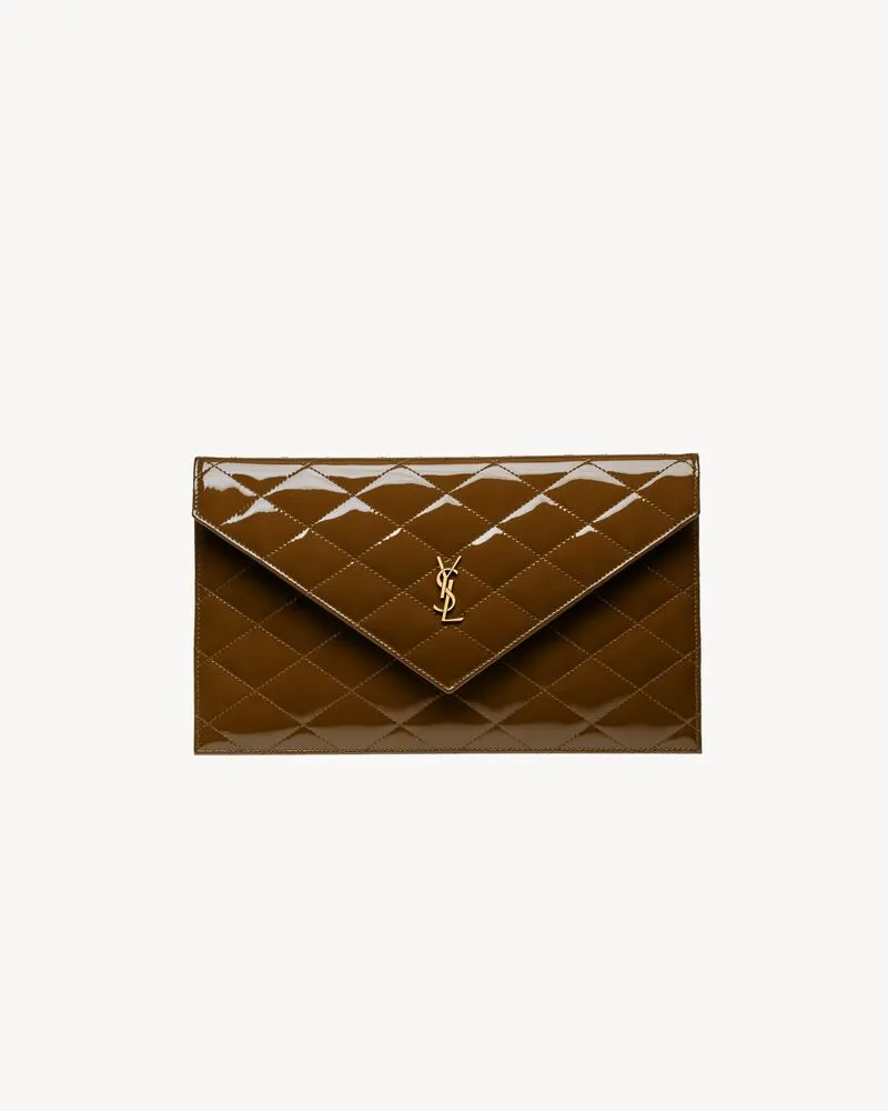 PARIS pouch in patent leather