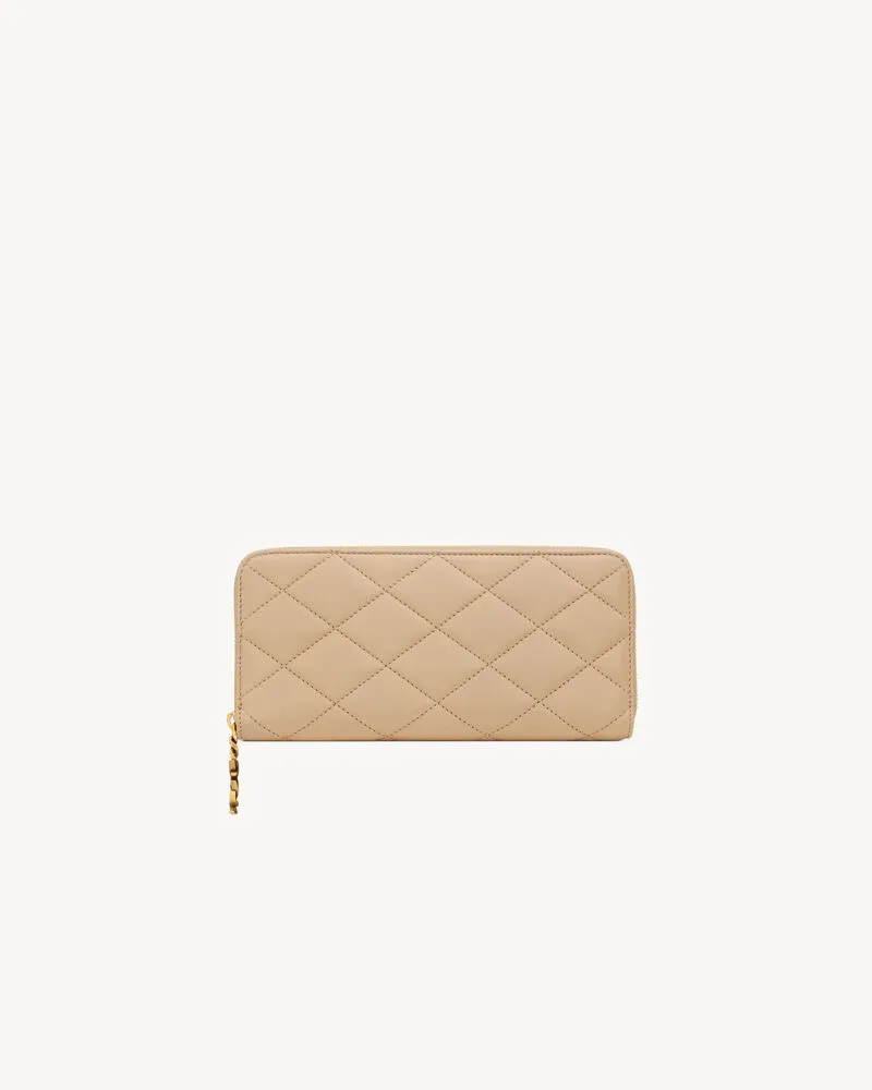 CASSANDRE BIJOU zip wallet in lambskin
