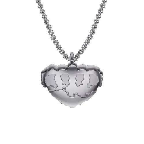 STERLING COEUR DE LA THAMES LOCKET