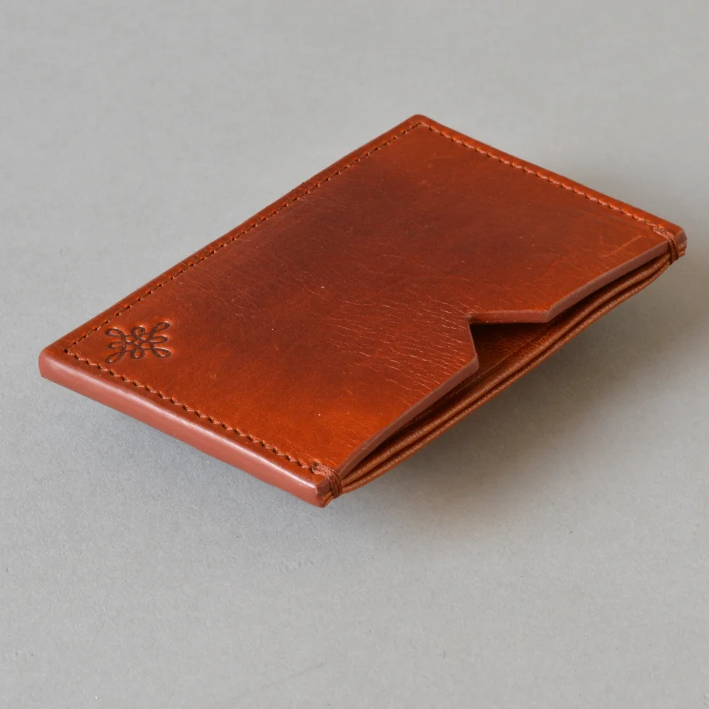 Card Wallet Tan - 3