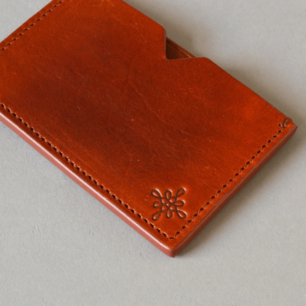 Card Wallet Tan - 4