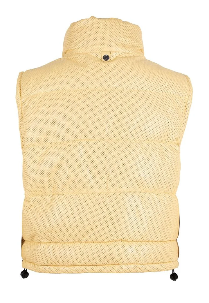 Ellice OS Leather Vest - 3
