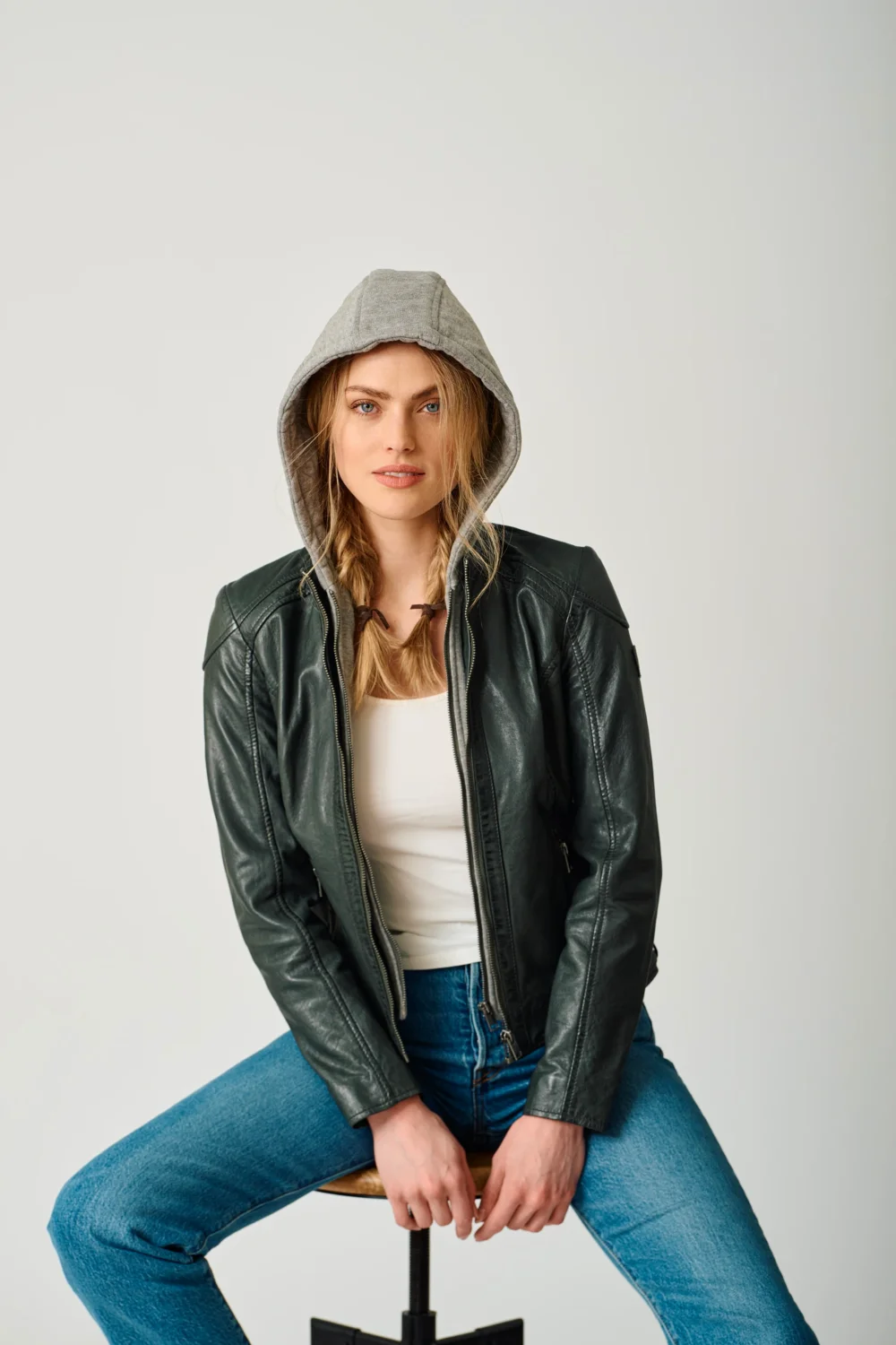 Allice RF Leather Jacket