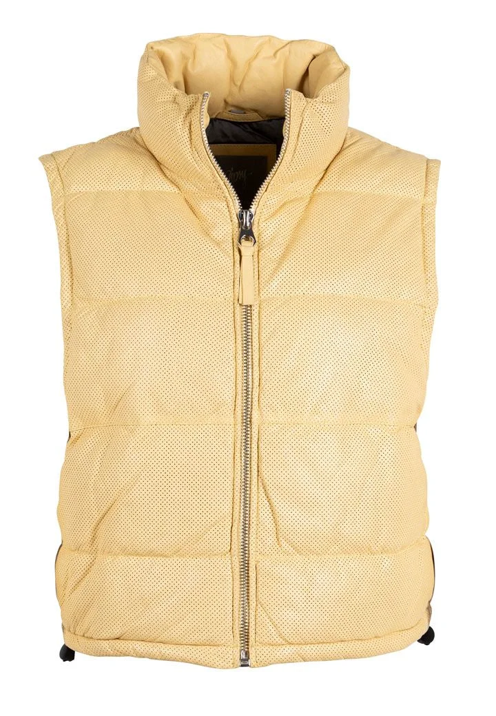 Ellice OS Leather Vest - 2