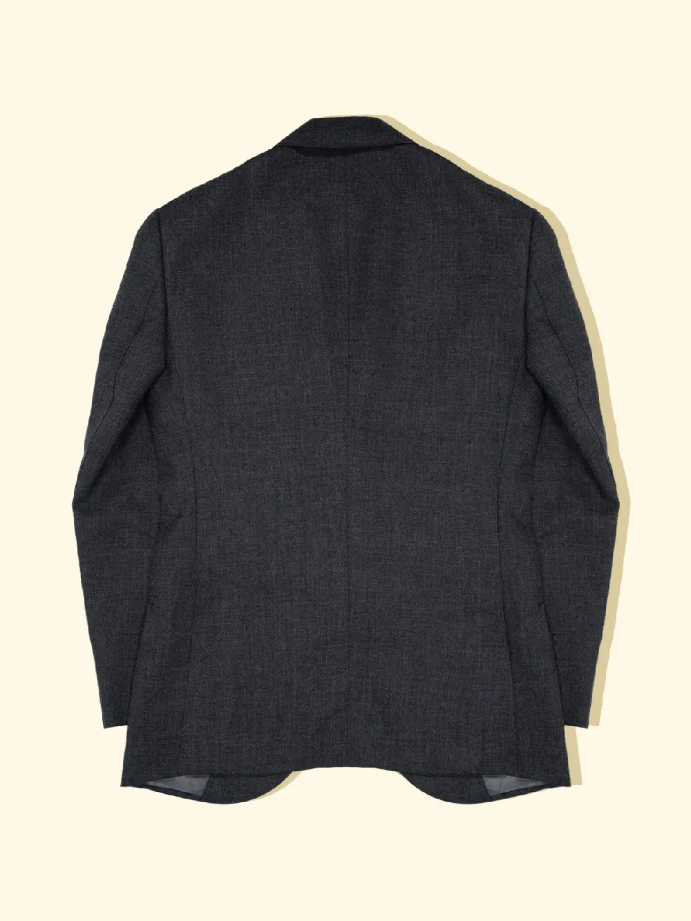 Tropical Wool Suit Jacket - Charcoal — The Anthology - 2